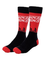 Peers Hardy Stranger Things Black Socks 3 Pack - Image 2 of 6