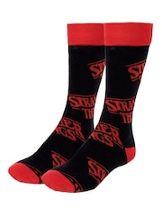 Peers Hardy Stranger Things Black Socks 3 Pack - Image 3 of 6