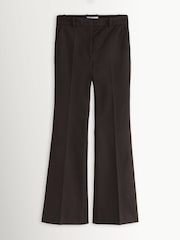 Joseph Brown Tafira Wide Leg Tailored Trousers - Image 2 of 2