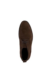Dune London Brown Cashed Desert Boots - Image 4 of 5