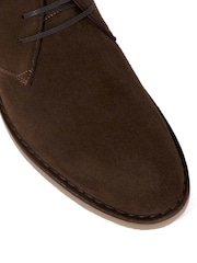 Dune London Brown Cashed Desert Boots - Image 5 of 5
