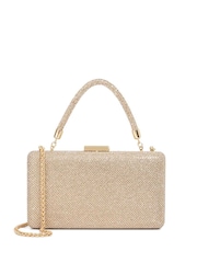 Dune London Gold Slim Beaut Hard Clutch - Image 1 of 5