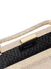 Dune London Gold Slim Beaut Hard Clutch - Image 4 of 5