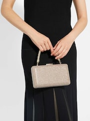 Dune London Gold Slim Beaut Hard Clutch - Image 5 of 5