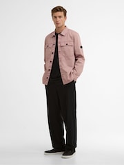 Barbour® International Pink Cotton Overshirt - Image 2 of 6