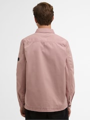 Barbour® International Pink Cotton Overshirt - Image 3 of 6