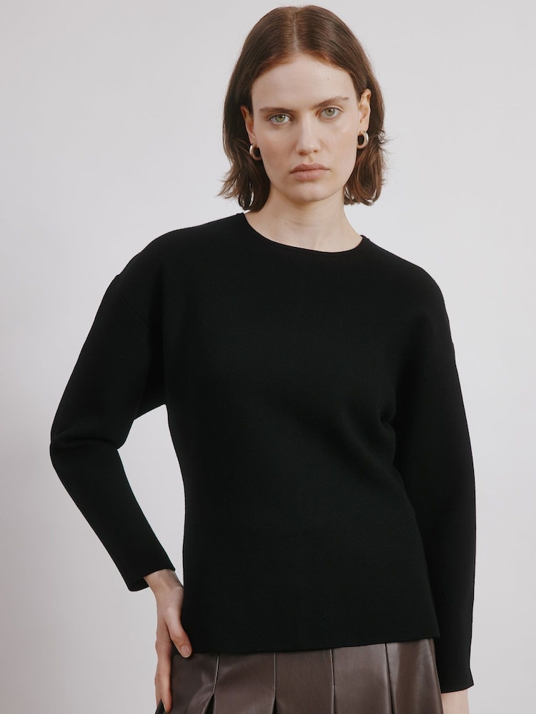 Albaray Cocoon Black Jumper - Image 1 of 5
