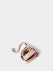 Osprey London Pink The Stella Leather Phone Bag - Image 4 of 5