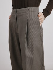 Albaray Houndstooth Brown Trousers - Image 3 of 4