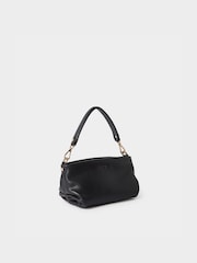 Negro - Osprey London The Carina Leather Black Shrug - Imagen 2 de 5