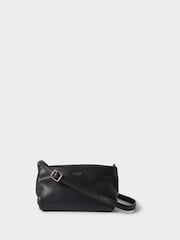 Negro - Osprey London The Carina Leather Black Shrug - Imagen 3 de 5