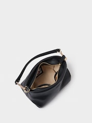 Negro - Osprey London The Carina Leather Black Shrug - Imagen 4 de 5
