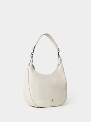 Osprey London Cream The Aspen Leather Crescent Bag - Image 3 of 5