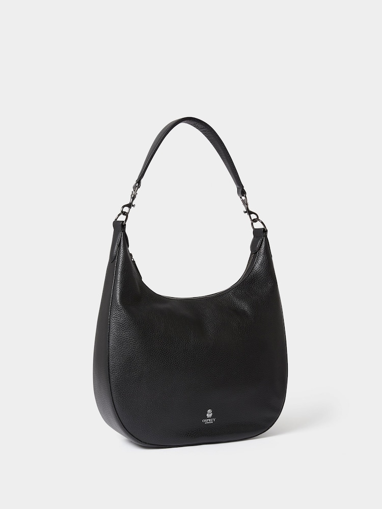 Osprey London The Aspen Leather Crescent Bag - Image 2 of 5 Osprey London The Aspen Leather Crescent Bag - Image 2 of 5