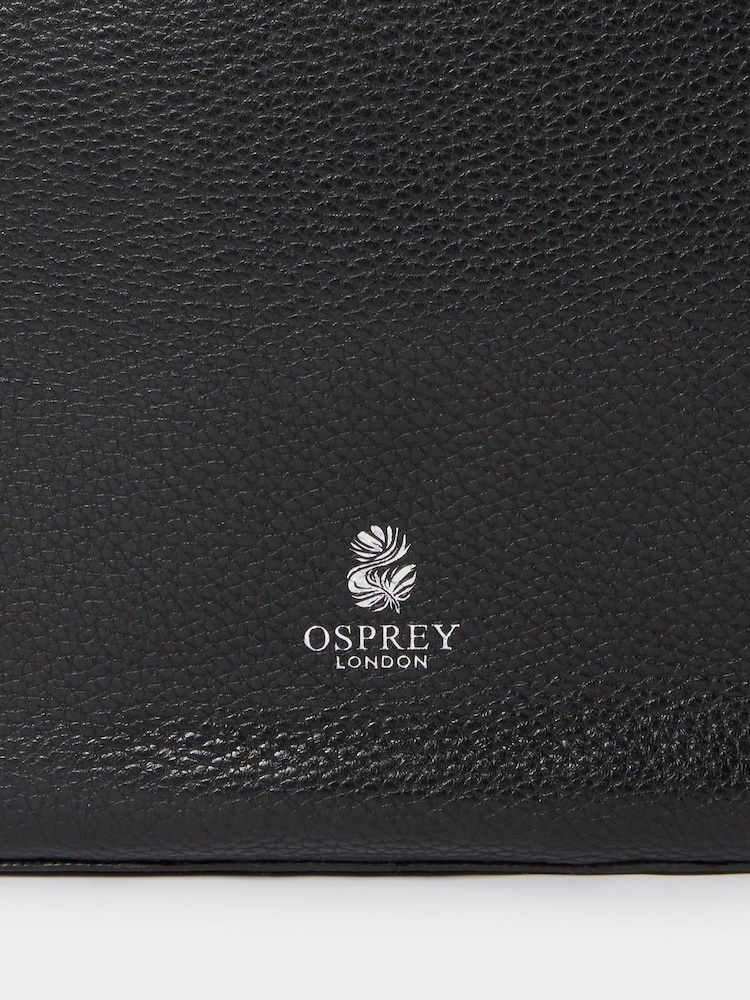 Osprey London The Aspen Leather Crescent Bag - Image 5 of 5 Osprey London The Aspen Leather Crescent Bag - Image 5 of 5