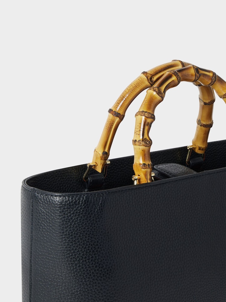Osprey London Medium The Clio Leather Black Grab Bag - Image 5 of 5