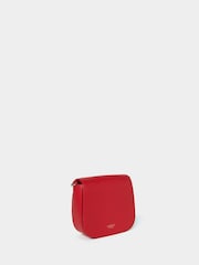 Osprey London Red The Elfin Mini Leather Cross-Body Bag - Image 3 of 5