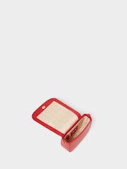 Osprey London Red The Elfin Mini Leather Cross-Body Bag - Image 4 of 5