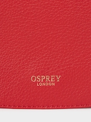 Osprey London Red The Elfin Mini Leather Cross-Body Bag - Image 5 of 5