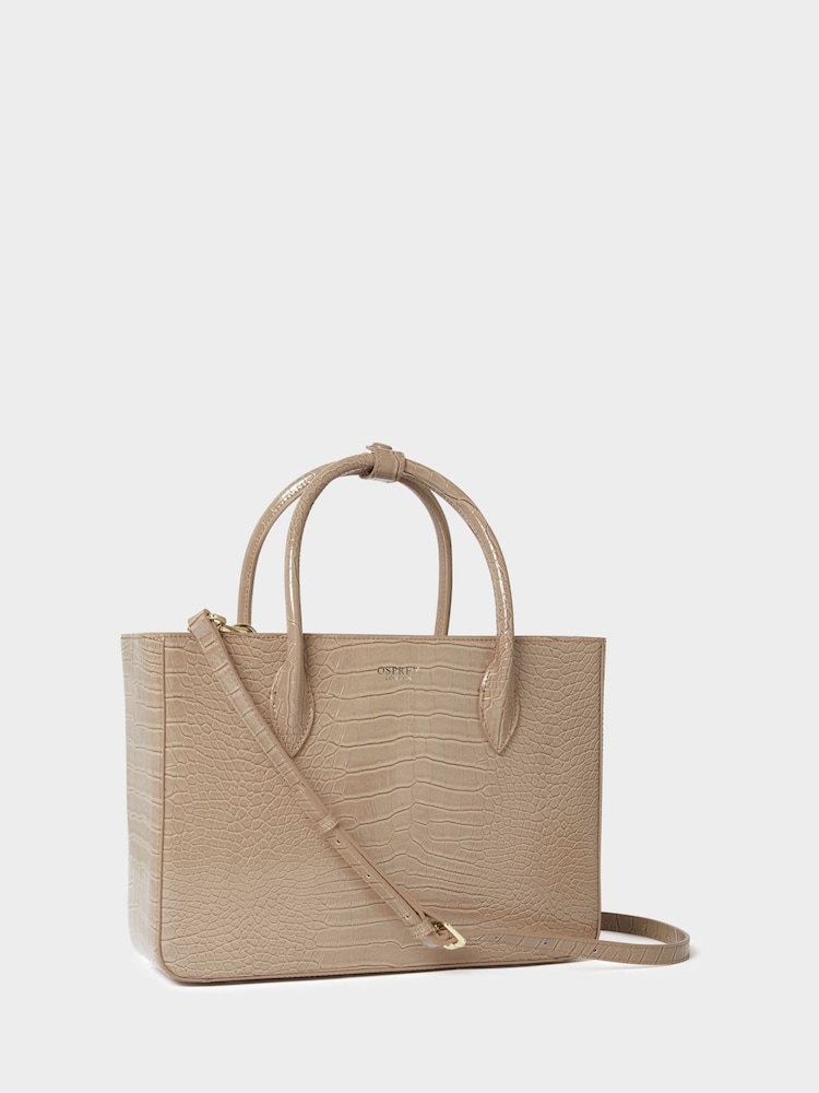 OSPREY LONDON The Fulham Faux Leather Grab Bag - Image 1 of 5
