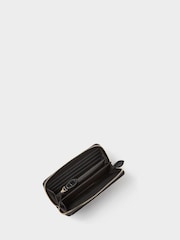 Osprey London Large Fulham Zip Around Black Purse - Image 4 of 5