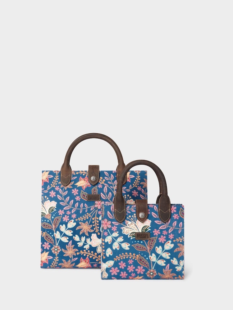 Osprey London Blue The Orla Canvas Tote Set - Image 1 of 4