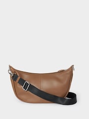 Osprey London The Kelso Leather Brown Sling Bag - Image 2 of 5