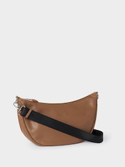 Osprey London The Kelso Leather Brown Sling Bag - Image 3 of 5