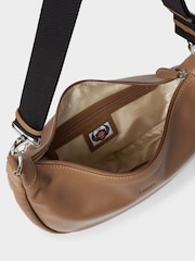 Osprey London The Kelso Leather Brown Sling Bag - Image 4 of 5