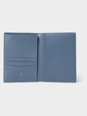Osprey London The Wentworth Italian Leather Blue Passport Cover - Image 4 of 5