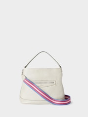 Osprey London Silver The Hendrix Leather Hobo Bag - Image 1 of 5