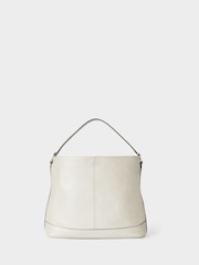 Osprey London Silver The Hendrix Leather Hobo Bag - Image 3 of 5