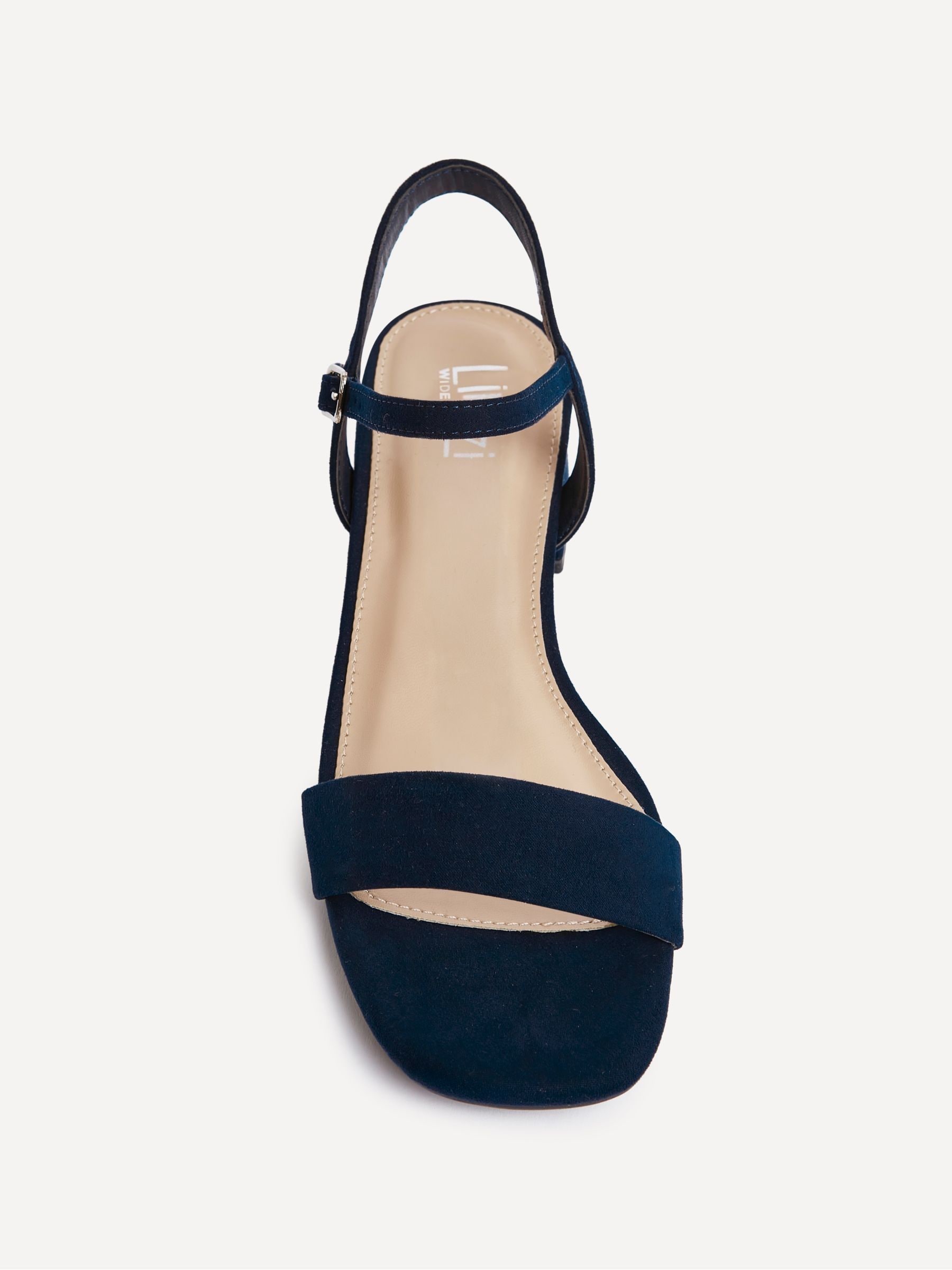 Comprar Azul - Sandalias Linzi Carlie de tacón bajo y grueso, de