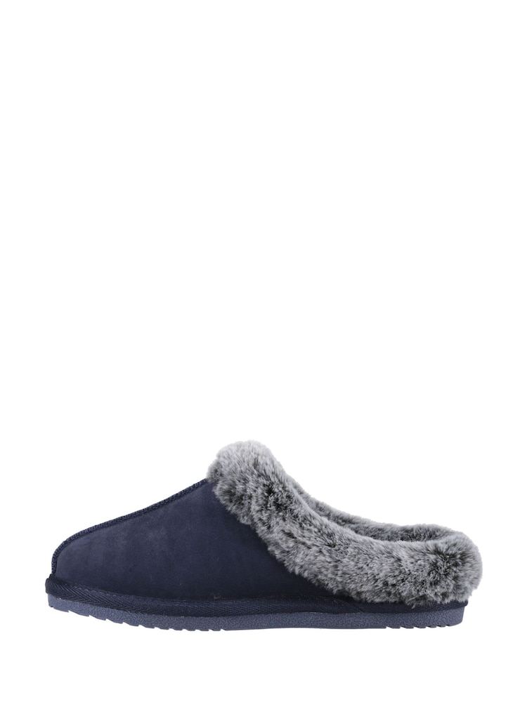 Hush Puppies Amara Faux Fur Lined Winter Slippers - Image 2 of 5