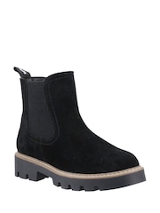 Hush Puppies Aofie Chelsea Black Boots - Image 3 of 5