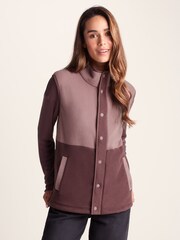 Tog 24 Purple Womens Tunston Fleece Gilet - Image 2 of 7