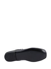 Hush Puppies Pasha Leather Black Ballerinas - Image 5 of 5