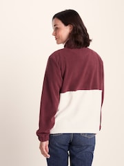 Tog 24 Cream Womens Symes 1/2 Neck Fleece - Image 3 of 7