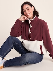 Tog 24 Cream Womens Symes 1/2 Neck Fleece - Image 4 of 7