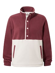 Tog 24 Cream Womens Symes 1/2 Neck Fleece - Image 7 of 7