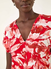 Camiseta Roman Floral Print com gola alta - Imagem 5 de 5