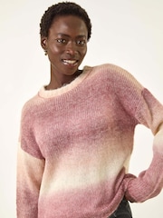 Roman Space Dye Stripe Knit Jumper - Imagem 4 de 5