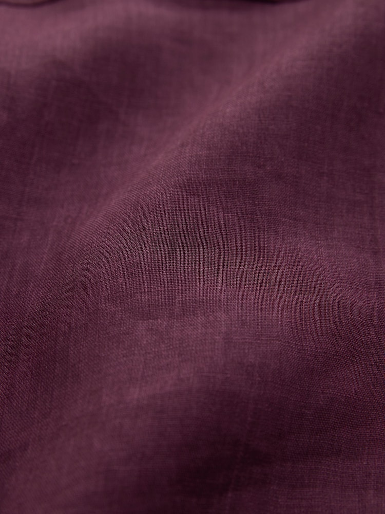 Púrpura - Camisa utilitaria de manga larga transparente - Imagen 8 de 8