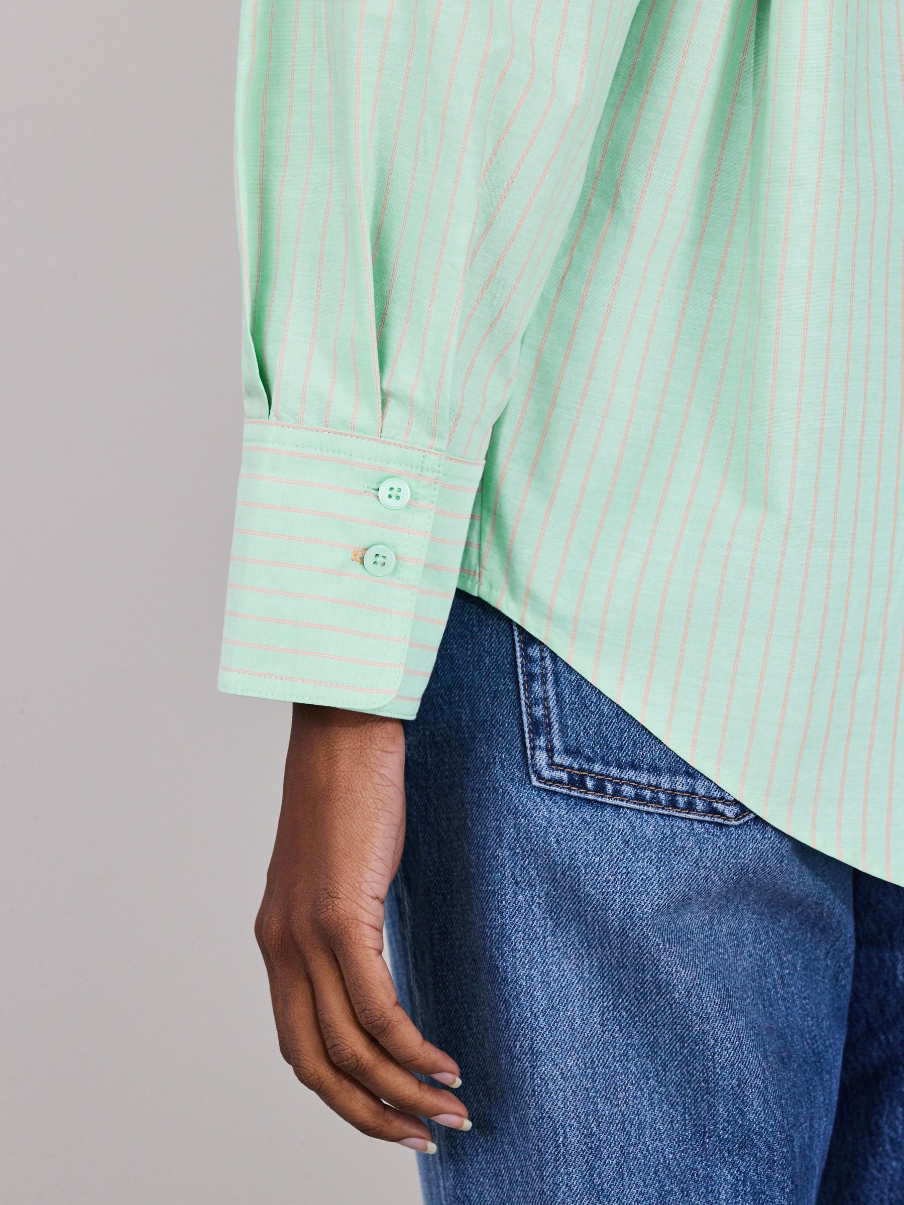 balloon zip shirt ミントグリーン Balloon Zip Shirt