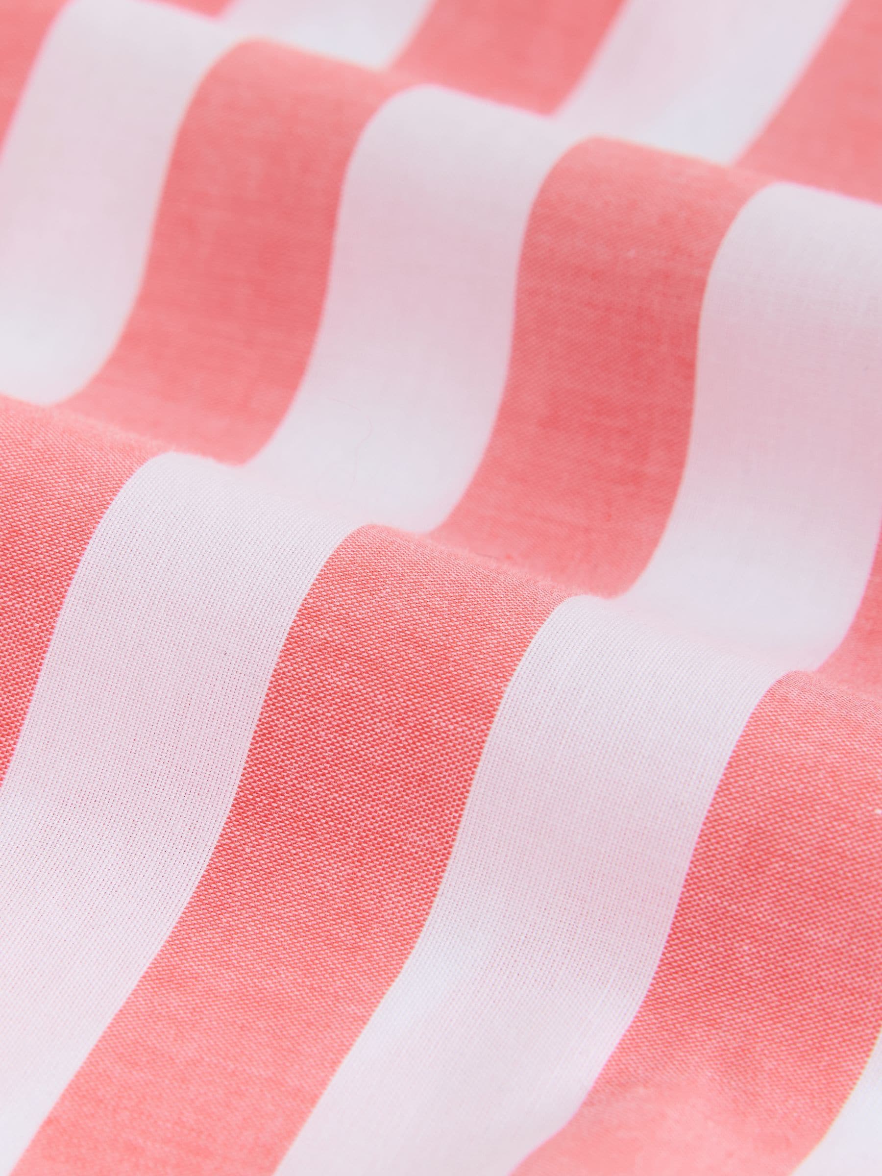 Buy Red/White Stripe Oversized Boyfriend Shirt from Next USA