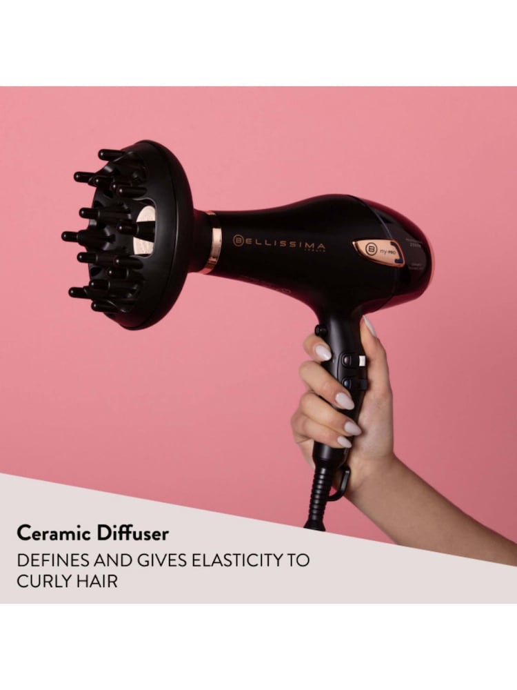 Bellissima Black Ceramic Hair Dryer - Image 5 of 5 Bellissima Black Ceramic Hair Dryer - Image 5 of 5