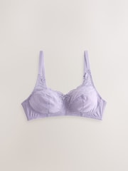 Cream/Lilac/Peach Total Support Full Cup Lace Ultimate Comfort Bras 3 Pack - Image 2 of 6