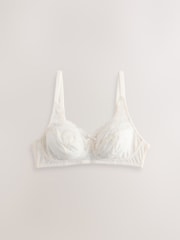 Cream/Lilac/Peach Total Support Full Cup Lace Ultimate Comfort Bras 3 Pack - Image 3 of 6