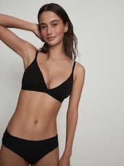 黑色/白色/粉彩玫瑰裸色 - 棉混紡極致舒適胸圍 3 件裝 - 圖片 2/11