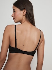 黑色/白色/粉彩玫瑰裸色 - 棉混紡極致舒適胸圍 3 件裝 - 圖片 4/11